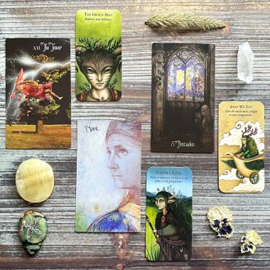 Forest Fae Cards and The Lonely Dreamer Tarot